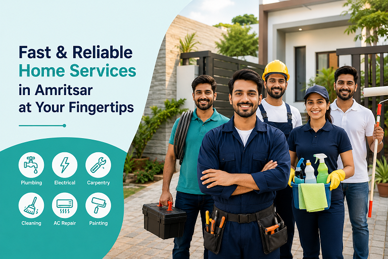 Fast & Reliable Home Services in Amritsar at Your Fingertips